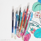 Frottement Pen Ink Disappear effaçable intelligent coloré