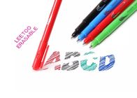 4 astuce effaçable des barils 0.7mm de stylo de couleur de stylo d'encre de gel de LeeToo de couleurs