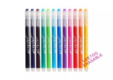 12 marqueurs effaçables de l'astuce 2.0mm Friction de fibre de couleurs