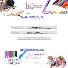 La tache propre blanche disparaissent stylo d'inscription effaçable de tissu d'air