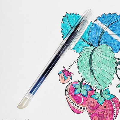 Stylos effaçables de frottement rechargeable pour des étudiants d'école