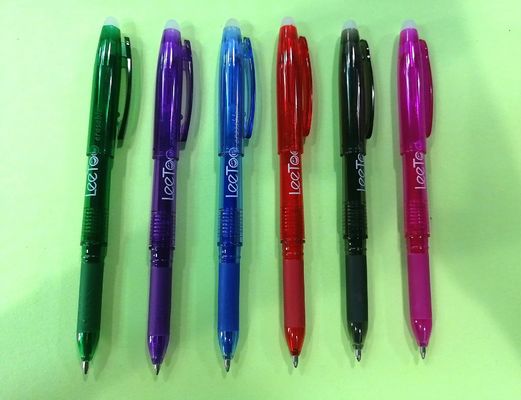 0,5 stylos effaçables de frottement de point de 0.7mm avec l'option de 20 couleurs