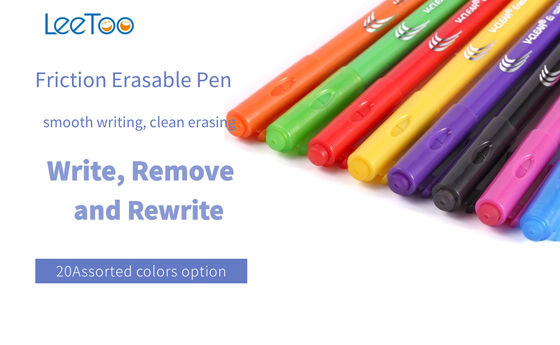 Stylo effaçable de gel de frottement de fantaisie de papeterie