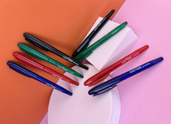 stylos effaçables de frottement de ressort de 0.7/0.5mm avec 4 couleurs disponibles