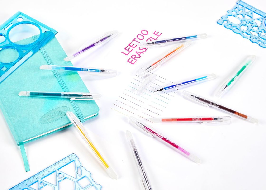 Stylos effaçables de Clicker non-toxique de 320m Frixion avec 20 couleurs assorties